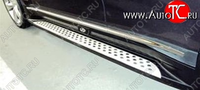 9 999 р. Пороги BMW Style INFINITI FX35 S51 дорестайлинг (2008-2011)  с доставкой в г. Воронеж