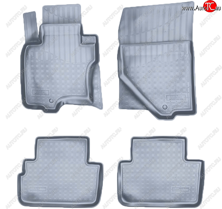 3 499 р. Коврики салона Norplast Unidec  INFINITI FX50  S51 - QX70  S51 (Цвет: серый)  с доставкой в г. Воронеж