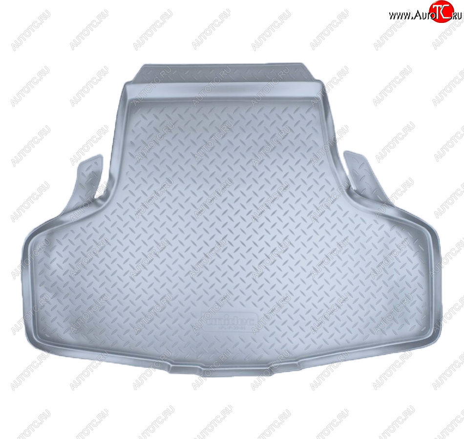 2 199 р. Коврик багажника Norplast Unidec  INFINITI G35  V36 - G37  V36 (Цвет: серый)  с доставкой в г. Воронеж