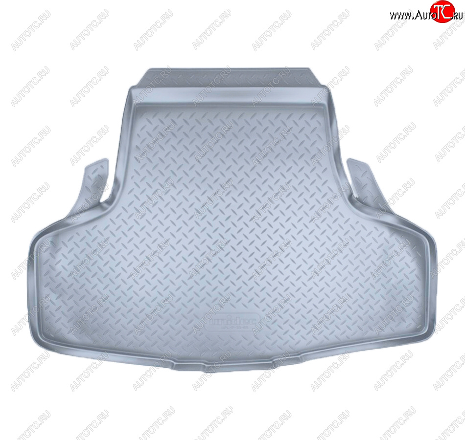 2 299 р. Коврик багажника Norplast Unidec  INFINITI M - Q70  Y51 (Цвет: серый)  с доставкой в г. Воронеж