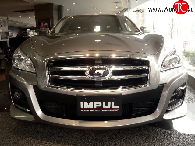 34 099 р. Решётка радиатора Impul INFINITI M (2010-2014) (Неокрашенная)  с доставкой в г. Воронеж