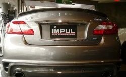 27 299 р. Лип спойлер Impul INFINITI M (2010-2014) (Стеклопластик, Неокрашенный)  с доставкой в г. Воронеж. Увеличить фотографию 3