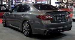 27 299 р. Лип спойлер Impul INFINITI M (2010-2014) (Стеклопластик, Неокрашенный)  с доставкой в г. Воронеж. Увеличить фотографию 2
