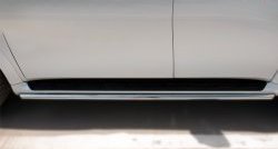 16 549 р. Защита порогов из круглой трубы диаметром 42 мм SLITKOFF INFINITI QX80 Z62 1-ый рестайлинг (2014-2018)  с доставкой в г. Воронеж. Увеличить фотографию 2