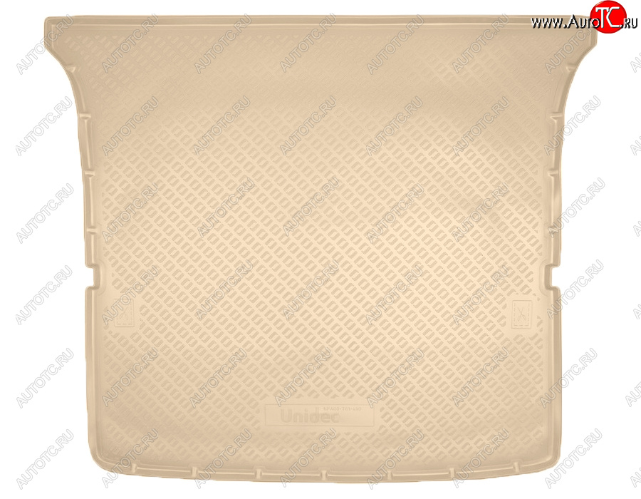 2 779 р. Коврик багажника Norplast Unidec (5 мест)  INFINITI QX56  Z62 (2010-2013), INFINITI QX80  Z62 (2013-2024), Nissan Patrol  6 (2010-2017) (Цвет: бежевый)  с доставкой в г. Воронеж