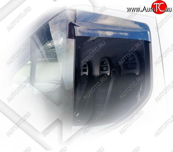 1 759 р. Дефлектора окон CA-Plastic Iveco Daily фургон (2014-2019) (Classic полупрозрачный)  с доставкой в г. Воронеж