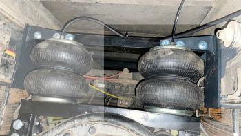 25 999 р. Комплект вспомогательной пневмоподвески на переднюю ось Aride (R 22.5) JAC N120 (2014-2025)  с доставкой в г. Воронеж. Увеличить фотографию 3