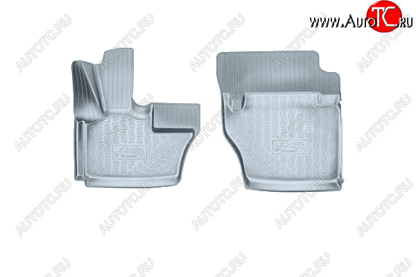 1 499 р. Коврики салона Norplast Unidec  JAC N35 (2019-2025) (серые)  с доставкой в г. Воронеж