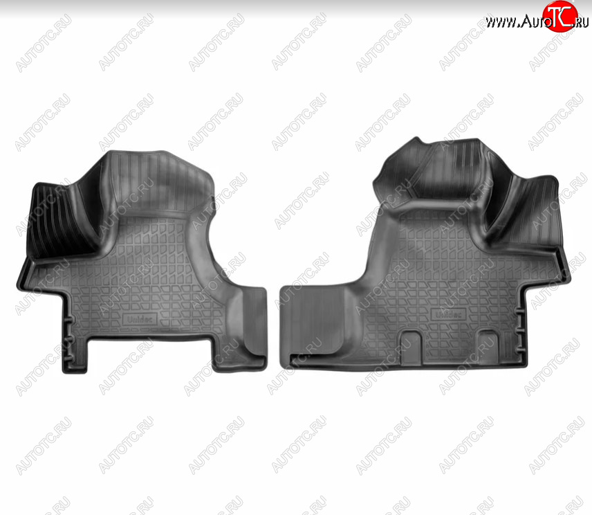1 459 р. Коврики салона Norplast Unidec JAC Sunray LC6T32 автобус (2020-2025) (Цвет: черный)  с доставкой в г. Воронеж