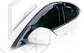 Дефлектора окон CA-Plastic Jaguar E-Pace рестайлинг (2020-2022)
