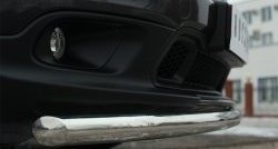 15 999 р. Одинарная защита переднего бампера диаметром 63 мм SLITKOFF Jeep Cherokee KL дорестайлинг (2014-2017)  с доставкой в г. Воронеж. Увеличить фотографию 4