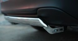 11 599 р. Защита заднего бампера (Ø75x42 мм, нержавейка) Russtal Jeep Cherokee KL дорестайлинг (2014-2017)  с доставкой в г. Воронеж. Увеличить фотографию 4
