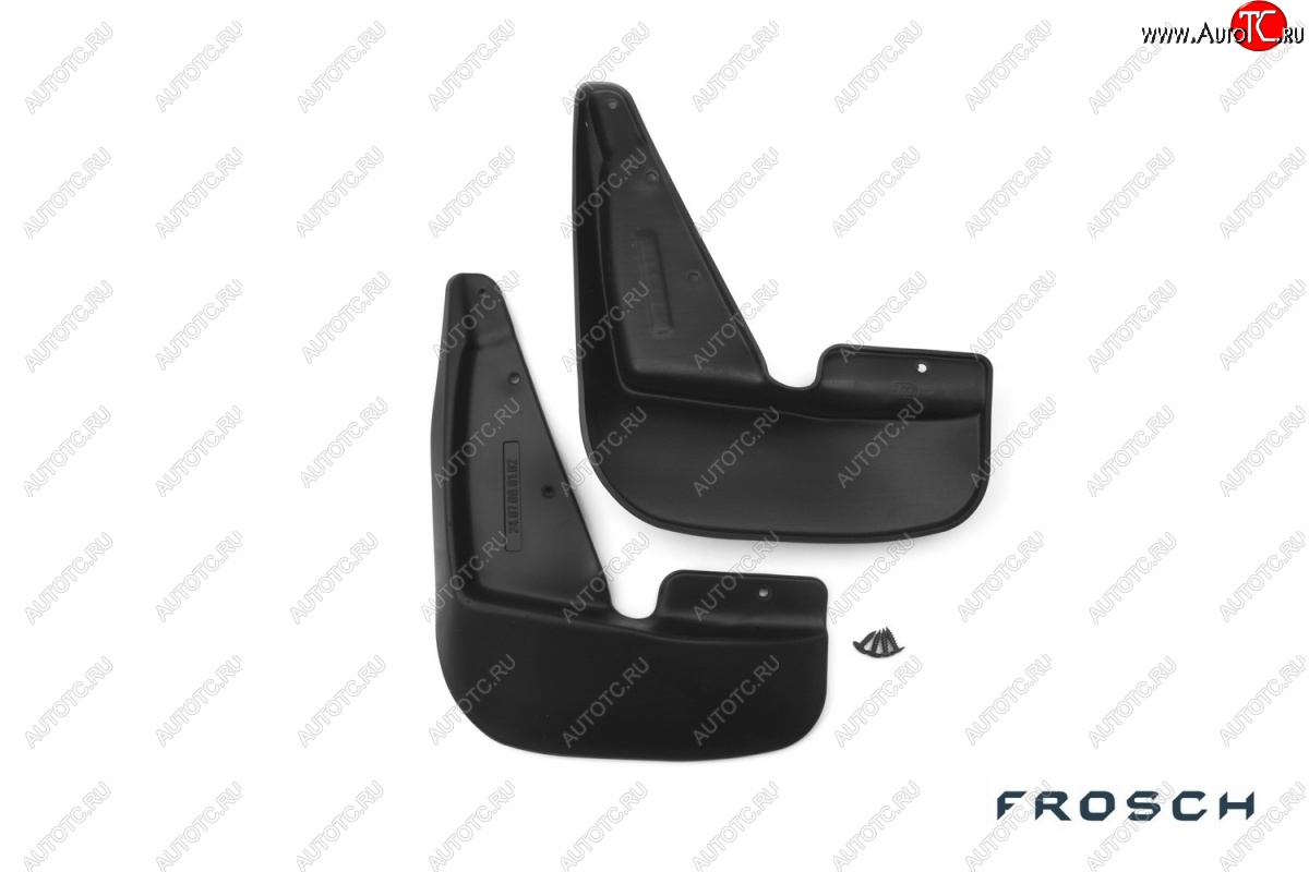 4 799 р. Брызговики Frosch Jeep Compass MK рестайлинг (2011-2015) (Передние)  с доставкой в г. Воронеж