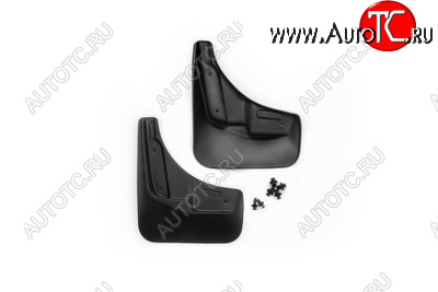 2 379 р. Брызговики Frosch Jeep Compass MK рестайлинг (2011-2015) (Передние)  с доставкой в г. Воронеж