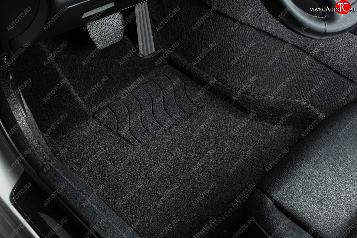 5 899 р. Коврики в салон SEINTEX 3D ВОРС (черный, комплект)  Jeep Grand Cherokee  WK2 (2013-2022) 1-ый рестайлинг, 2-ой рестайлинг  с доставкой в г. Воронеж