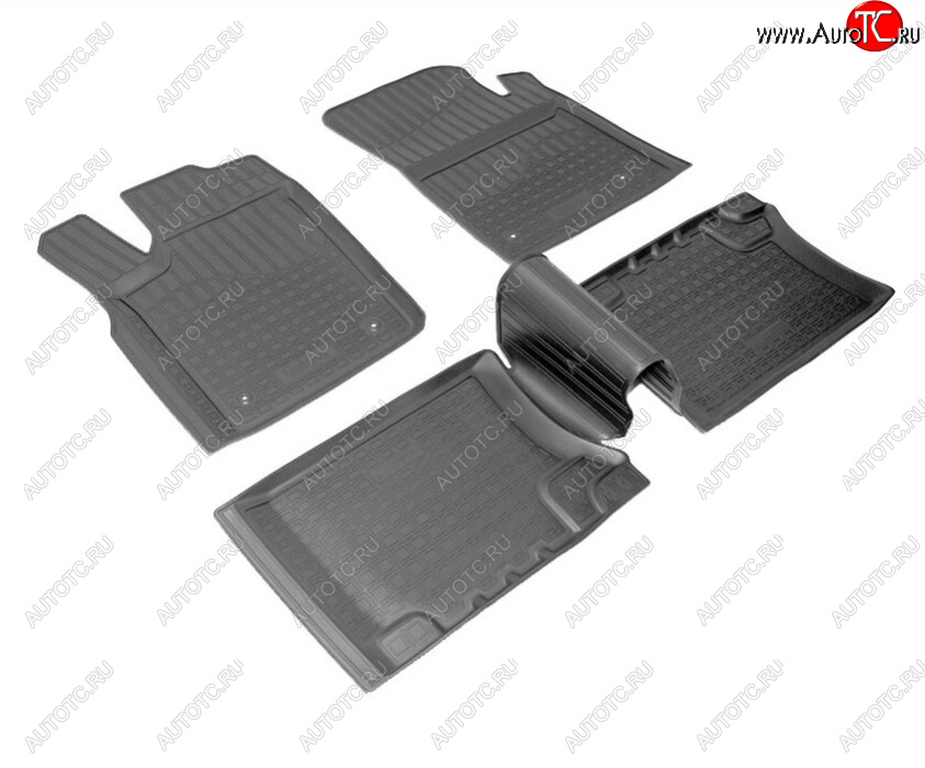 2 899 р. Комплект ковриков в салон Norplast Unidec  Jeep Grand Cherokee  WK2 (2010-2022) дорестайлинг, 1-ый рестайлинг, 2-ой рестайлинг (Цвет: черный)  с доставкой в г. Воронеж