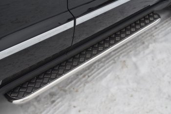 22 999 р. Широкая защита порогов с трубой диаметром 42 мм SLITKOFF v2  Jeep Grand Cherokee  WK2 (2010-2013) дорестайлинг  с доставкой в г. Воронеж. Увеличить фотографию 2