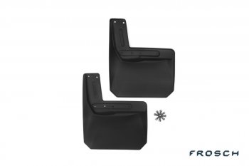 Брызговики (2, 4 дв.) Frosch (optimum, в коробке) Jeep Wrangler  JK (2006-2010) 3 дв. дорестайлинг (Задние)