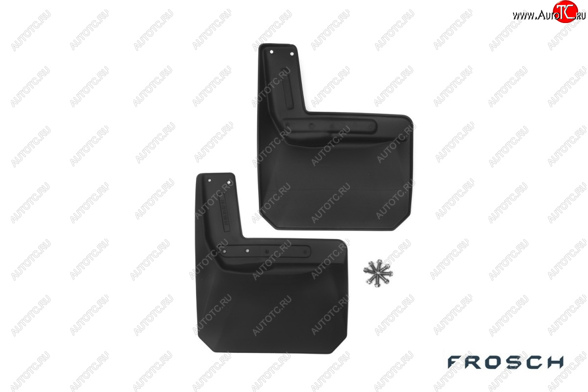 4 799 р. Брызговики (2, 4 дв.) Frosch (optimum, в коробке)  Jeep Wrangler  JK (2006-2010) 3 дв. дорестайлинг (Задние)  с доставкой в г. Воронеж