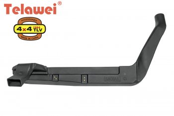 9 419 р. Шноркель Telawei (3.6L c 2012, 2.8 CRD до 2011) Jeep Wrangler JK 3 дв. дорестайлинг (2006-2010)  с доставкой в г. Воронеж. Увеличить фотографию 3