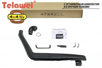 8 179 р. Шноркель Telawei (2.8D, 3.8 V6) Jeep Wrangler JK 3 дв. дорестайлинг (2006-2010)  с доставкой в г. Воронеж. Увеличить фотографию 2