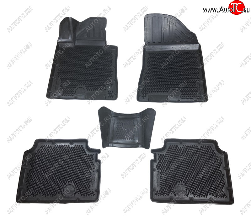 4 599 р. Коврики салона DELFORM ❞EVA 3D Premium❝ (термоэластопласт/ТЭП) KIA K5 DL (2019-2022)  с доставкой в г. Воронеж