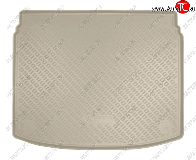 2 079 р. Коврик в багажник Norplast  KIA XCeed  1 (2019-2025) (Бежевый)  с доставкой в г. Воронеж