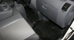 3 699 р. Коврики в салон Element 2 шт. (полиуретан) KIA Bongo PU 4- рестайлинг (2012-2025)  с доставкой в г. Воронеж. Увеличить фотографию 2