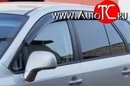 999 р. Комплект дефлекторов окон (ветровиков) 4 шт. Russtal KIA Carens UN (2006-2013)  с доставкой в г. Воронеж