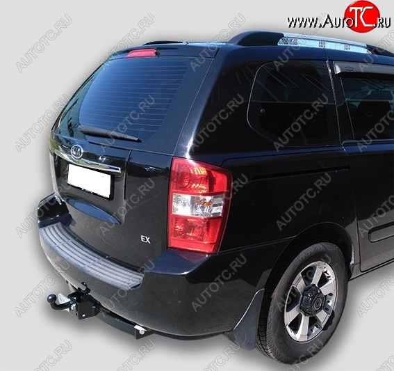 9 249 р. Фаркоп (VQ) Лидер Плюс KIA Carnival VQ минивэн дорестайлинг (2005-2010) (Шар FC)  с доставкой в г. Воронеж