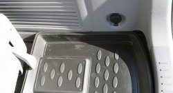 1 394 р. Комплект ковриков в салон (7 мест) Element 4 шт. (полиуретан) KIA Carnival VQ минивэн дорестайлинг (2005-2010)  с доставкой в г. Воронеж. Увеличить фотографию 4