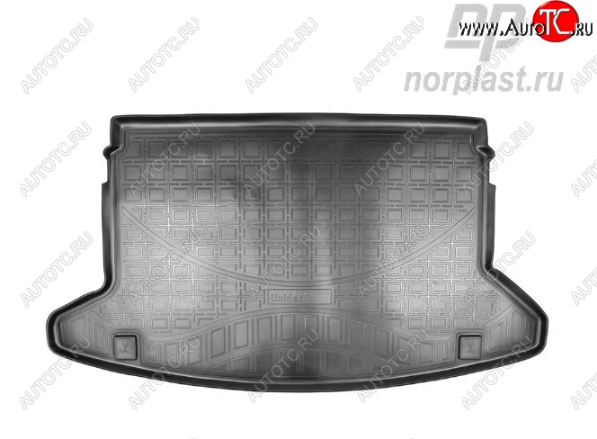 1 689 р. Коврик в багажник Norplast Unidec  KIA Ceed  3 CD (2018-2025) хэтчбэк (Чёрный)  с доставкой в г. Воронеж