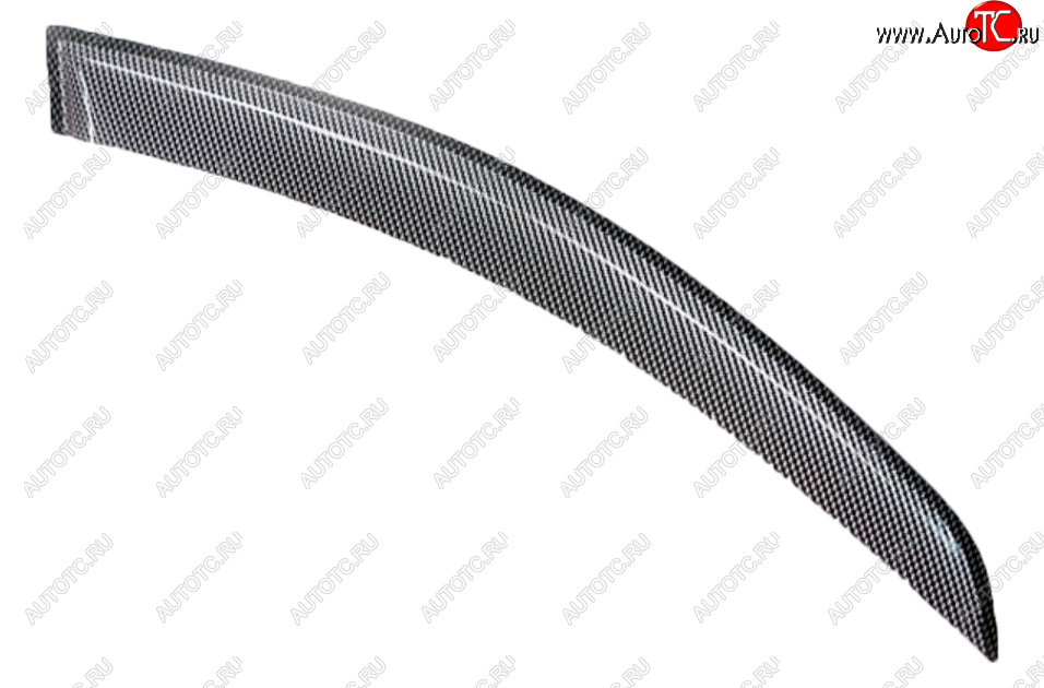 2 199 р. Дефлектора окон CA-Plastic  KIA Ceed  3 CD (2018-2025) универсал (Шелкография карбон-серебро, Без хром молдинга)  с доставкой в г. Воронеж