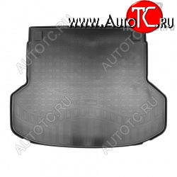1 999 р. Коврик в багажник Norplast Unidec (1,6)  KIA Ceed  3 CD (2018-2025) универсал (Цвет: черный)  с доставкой в г. Воронеж