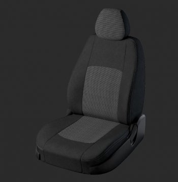 Чехлы для сидений Lord Autofashion Турин (жаккард, спинка и сиденье 60/40, 3 Г-образных подголовника) KIA Ceed 1 ED дорестайлинг, хэтчбэк 5 дв. (2006-2010)