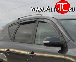 999 р. Комплект дефлекторов окон (ветровиков) 4 шт. (универсал) Russtal KIA Ceed 1 ED дорестайлинг, хэтчбэк 5 дв. (2006-2010)  с доставкой в г. Воронеж