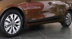 4 199 р. Молдинги RA KIA Ceed 2 JD рестайлинг, хэтчбэк (2015-2018) (Поверхность шагрень)  с доставкой в г. Воронеж. Увеличить фотографию 4