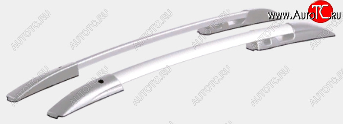7 649 р. Рейлинги АПС  KIA Ceed  1 ED (2006-2012) дорестайлинг, хэтчбэк 5 дв., рестайлинг, хэтчбэк 5 дв. (Серебристые, без поперечин)  с доставкой в г. Воронеж