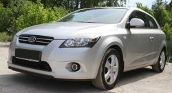 919 р. Реснички на фары RA KIA Ceed 1 ED дорестайлинг, хэтчбэк 5 дв. (2006-2010) (Поверхность глянец (под окраску), Неокрашенные)  с доставкой в г. Воронеж. Увеличить фотографию 4