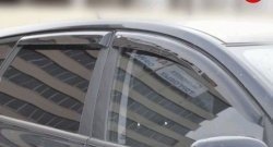Комплект дефлекторов окон (ветровиков) 4 шт. (универсал) Novline KIA Ceed  1 ED (2010-2012) рестайлинг, хэтчбэк 5 дв.