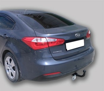 60 999 р. Фаркоп Лидер Плюс KIA Cerato 3 YD дорестайлинг седан (2013-2016) (Без электропакета)  с доставкой в г. Воронеж. Увеличить фотографию 3