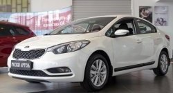2 999 р. Молдинги RA (узкие, комплект 4 шт.) KIA Cerato 3 YD рестайлинг седан (2016-2019) (Поверхность глянец (под окраску), Неокрашенные)  с доставкой в г. Воронеж. Увеличить фотографию 4
