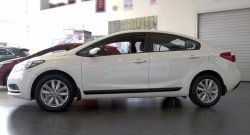 2 999 р. Молдинги RA (узкие, комплект 4 шт.) KIA Cerato 3 YD рестайлинг седан (2016-2019) (Поверхность глянец (под окраску), Неокрашенные)  с доставкой в г. Воронеж. Увеличить фотографию 5