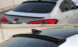 4 399 р. Козырёк на заднее стекло CT KIA Cerato 1 LD седан дорестайлинг (2003-2007) (Неокрашенный)  с доставкой в г. Воронеж. Увеличить фотографию 2