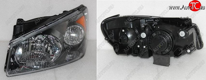 2 999 р. Фара BRIGHTROAD (под мех. корректор левая) KIA Cerato 1 LD седан дорестайлинг (2003-2007)  с доставкой в г. Воронеж