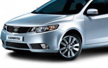 5 749 р. Бампер передний NSP KIA Cerato 2 TD седан (2008-2013) (Неокрашенный)  с доставкой в г. Воронеж. Увеличить фотографию 2