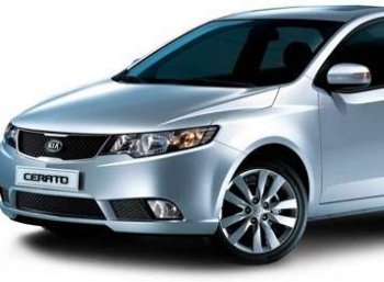 Левое крыло SAT (Тайвань) KIA Cerato 2 TD седан (2008-2013)