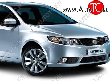 3 899 р. Правое крыло SAT (Тайвань) KIA Cerato 2 TD седан (2008-2013) (Неокрашенное)  с доставкой в г. Воронеж