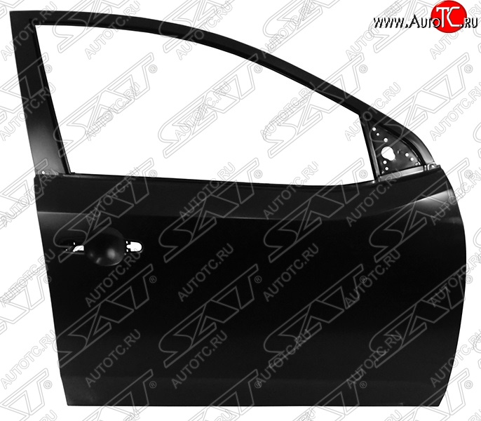 7 649 р. Правая дверь передняя SAT KIA Cerato 2 TD седан (2008-2013) (Неокрашенная)  с доставкой в г. Воронеж