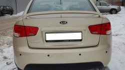 2 549 р. Спойлер GT Dynamics KIA Cerato 2 TD седан (2008-2013) (Неокрашенный)  с доставкой в г. Воронеж. Увеличить фотографию 2